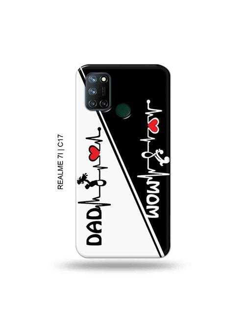 tweakymod designer printed hard case | mom dad back cover compatible with realme 7i, realme c17 - 19079760 - Very Small Image - 1