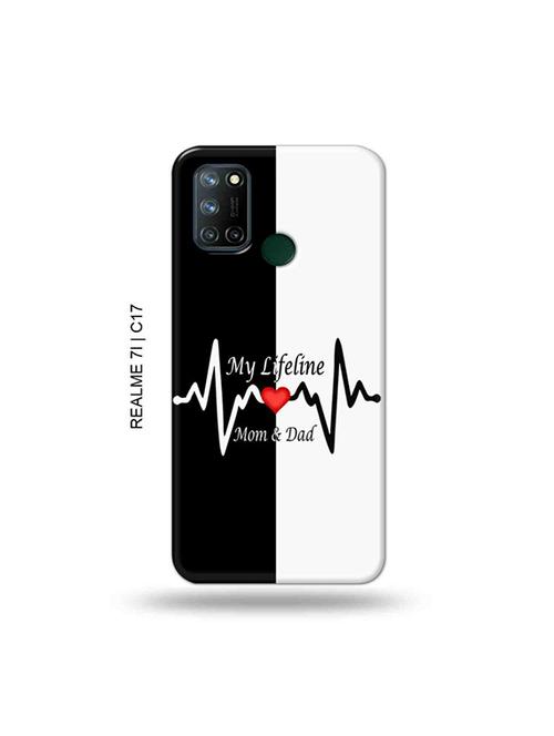 tweakymod designer printed hard case | mom dad lifeline back cover compatible with realme 7i, realme c17 - 19079766 - Very Small Image - 1