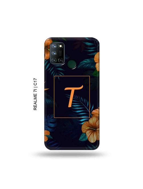 tweakymod designer printed hard case | floral q back cover compatible with realme 7i, realme c17 - 19079842 - Very Small Image - 1