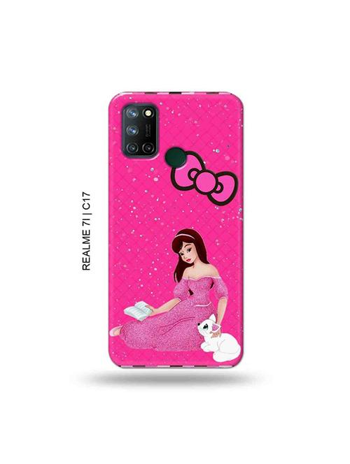 tweakymod designer printed hard case | cute girl back cover compatible with realme 7i, realme c17 - 19079854 - Very Small Image - 1
