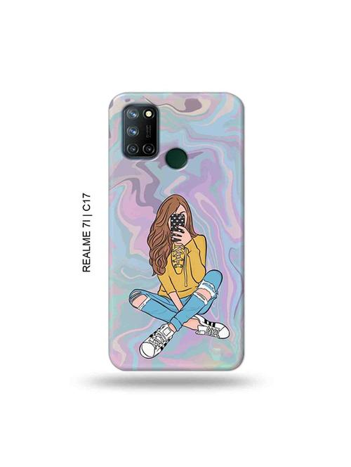 tweakymod designer printed hard case | eiffel tower back cover compatible with realme 7i, realme c17 - 19079857 - Very Small Image - 1