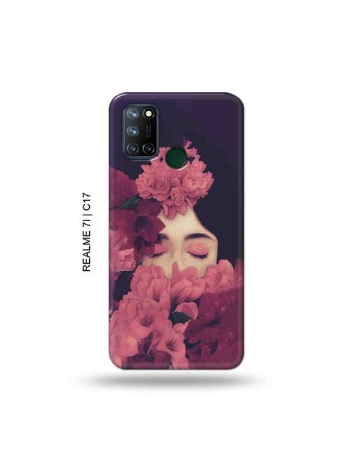 tweakymod designer printed hard case | shy girl back cover compatible with realme 7i, realme c17 - 19079863 - Very Small Image - 1