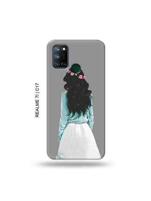 tweakymod designer printed hard case | tiara queen back cover compatible with realme 7i, realme c17 - 19079883 - Very Small Image - 1