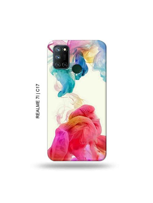 tweakymod designer printed hard case | abstract smoke back cover compatible with realme 7i, realme c17 - 19079886 - Very Small Image - 1