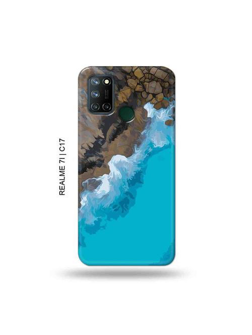 tweakymod designer printed hard case | rock water back cover compatible with realme 7i, realme c17 - 19079900 - Very Small Image - 1