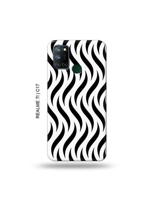 tweakymod designer printed hard case | curvy strips back cover compatible with realme 7i, realme c17 - 19079915 - Very Small Image - 1
