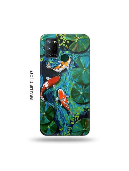 tweakymod designer printed hard case | abstract fish back cover compatible with realme 7i, realme c17 - 19079917 - Very Small Image - 1