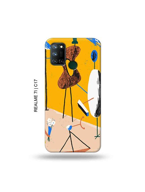 tweakymod designer printed hard case | tribal art back cover compatible with realme 7i, realme c17 - 19079924 - Very Small Image - 1