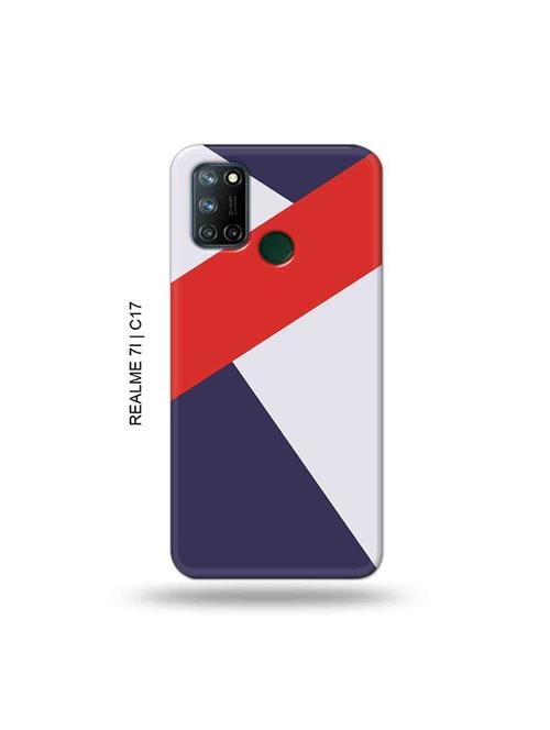 tweakymod designer printed hard case | colour strips back cover compatible with realme 7i, realme c17 - 19079926 - Very Small Image - 1