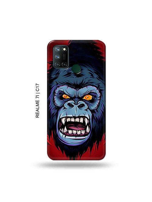 tweakymod designer printed hard case | king ape back cover compatible with realme 7i, realme c17 - 19079932 - Very Small Image - 1