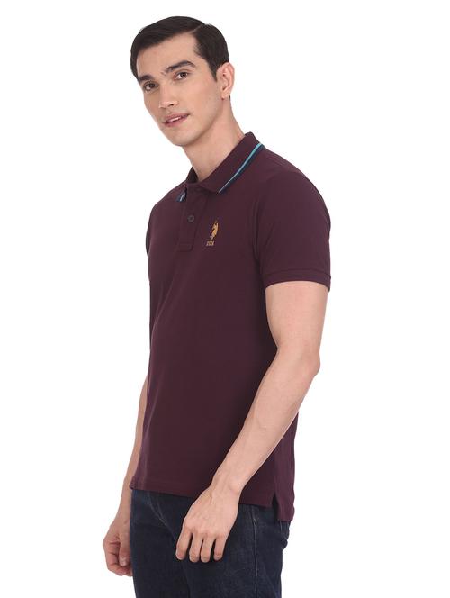 polo neck printed t-shirt - 19081036 - Very Small Image - 1