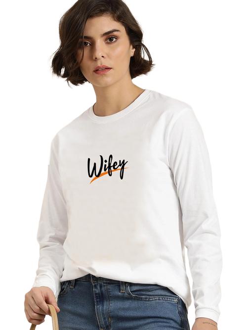 white cotton tshirt - 19081134 - Very Small Image - 1