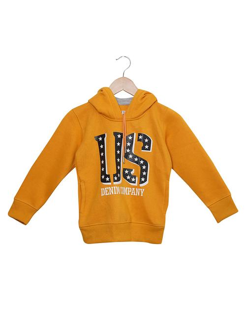 hooded neck printed sweatshirt - 19081771 - Very Small Image - 1