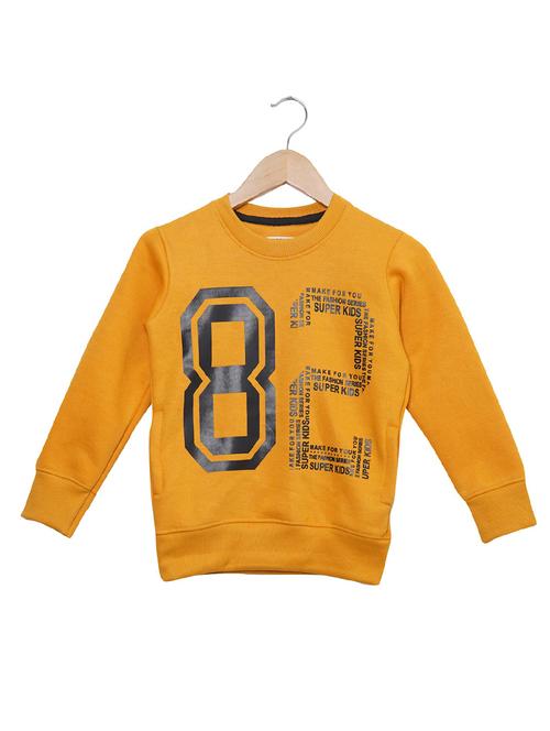 round neck printed sweatshirt - 19081781 - Very Small Image - 1
