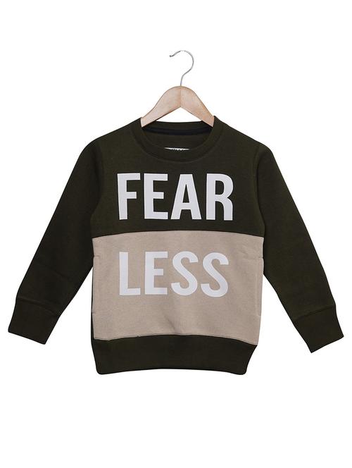 round neck printed sweatshirt - 19081785 - Very Small Image - 1