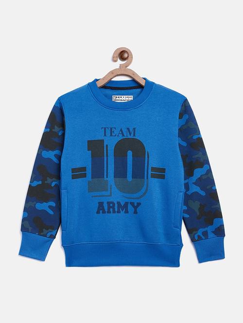 round neck printed sweatshirt - 19081797 - Very Small Image - 1