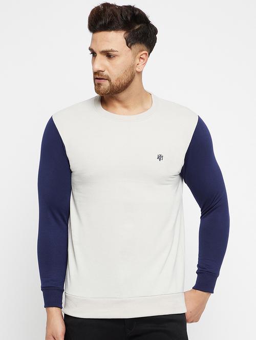 multi coloured color blocked sweatshirt - 19081832 - Very Small Image - 1