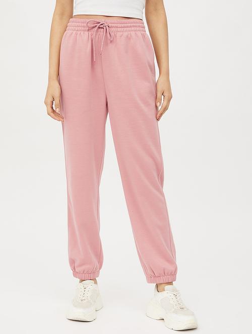 pink solid track pant - 19083799 - Very Small Image - 1