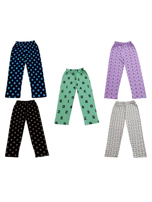 girls pack off 5 printed legging - 19084863 - Very Small Image - 1