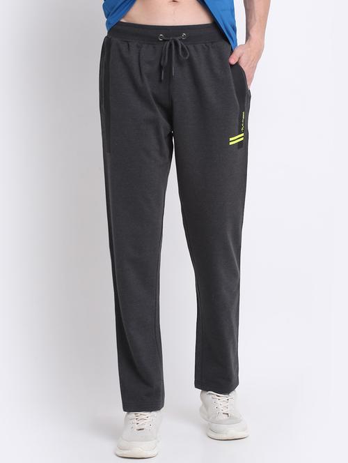mid rise full length track pant - 19085509 - Very Small Image - 1