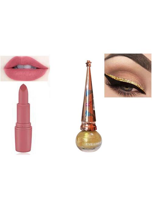 shimmer waterproof eyeliner & matte lipstick - 19085711 - Very Small Image - 1