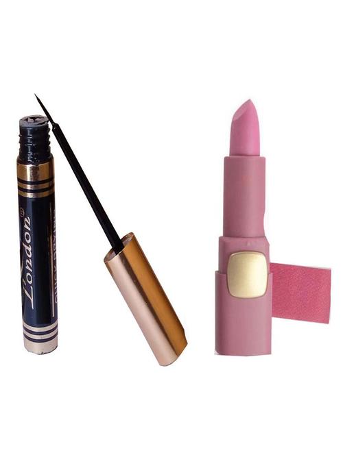 liquid black eyeliner & matte lipstick - 19085734 - Very Small Image - 1