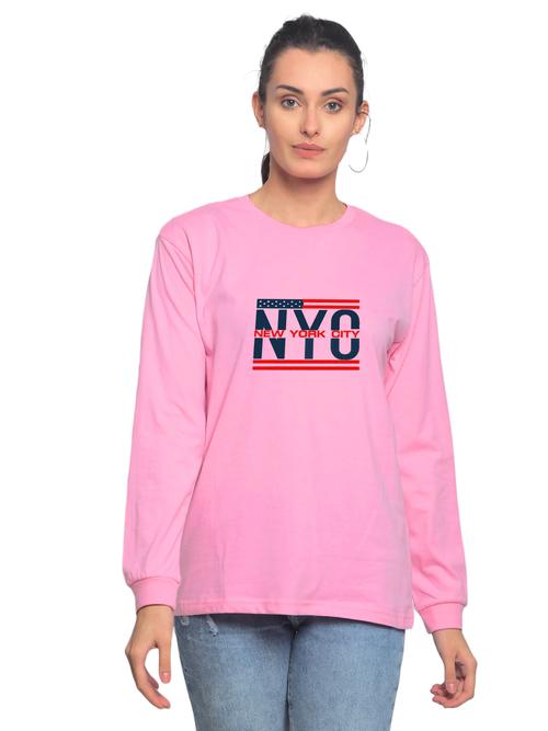 pink cotton tshirt - 19086575 - Very Small Image - 1