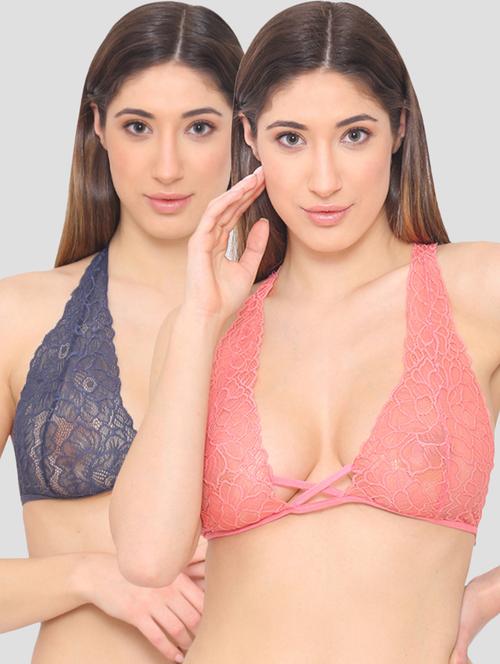 pack of 2 solid bralettes - 19087603 - Very Small Image - 1