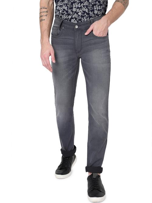 mid rise washed denim jean - 19087853 - Very Small Image - 1