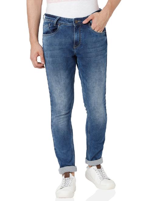 mens slim fit plain jeans - 19087880 - Very Small Image - 1