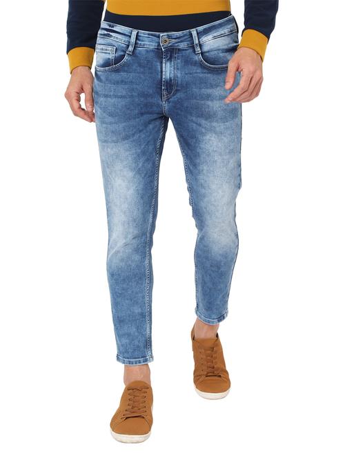 mid rise washed denim jean - 19088037 - Very Small Image - 1