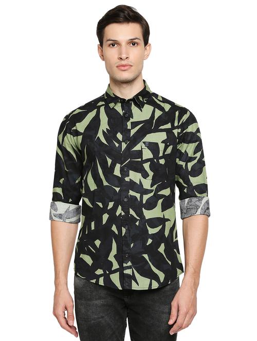 printed full sleeve casual shirt - 19088137 - Very Small Image - 1