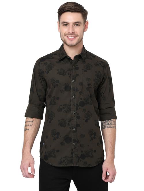 red cotton casual shirt - 19088374 - Very Small Image - 1