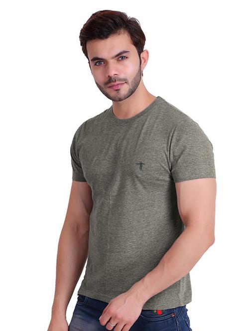 grey printed regular t-shirt - 19090275 - Very Small Image - 1