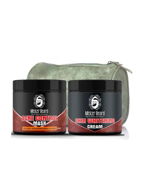 acne control mask 100gm, skin whitening cream 100gm with bag - 19097575 - Very Small Image - 1