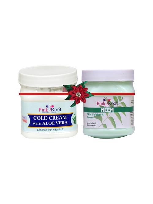 aloevera cold cream 500ml with neem cream 500ml - 19102477 - Very Small Image - 1