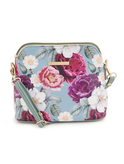 multi coloured leatherette (pu) regular sling bag - 19108505 - Very Small Image - 1