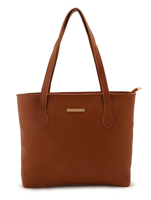 tan leather laptop bag - 19108540 - Very Small Image - 1