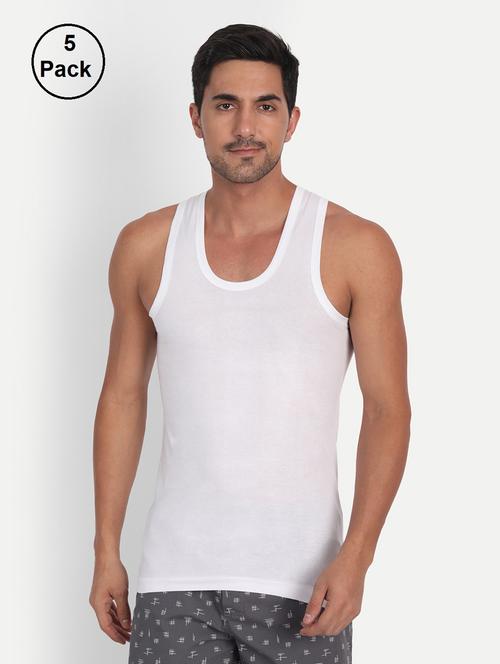 men solid vest combo - 19108961 - Very Small Image - 1