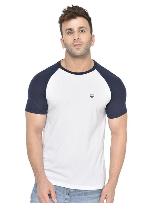 round neck color block t-shirt - 19111480 - Very Small Image - 1