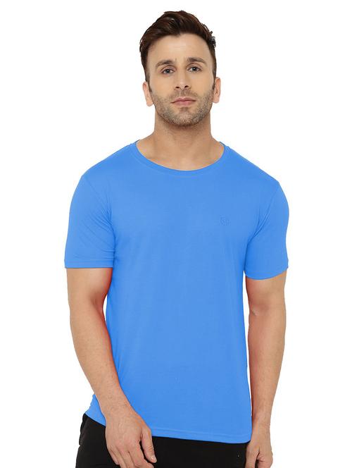 round neck solid t-shirt - 19111514 - Very Small Image - 1