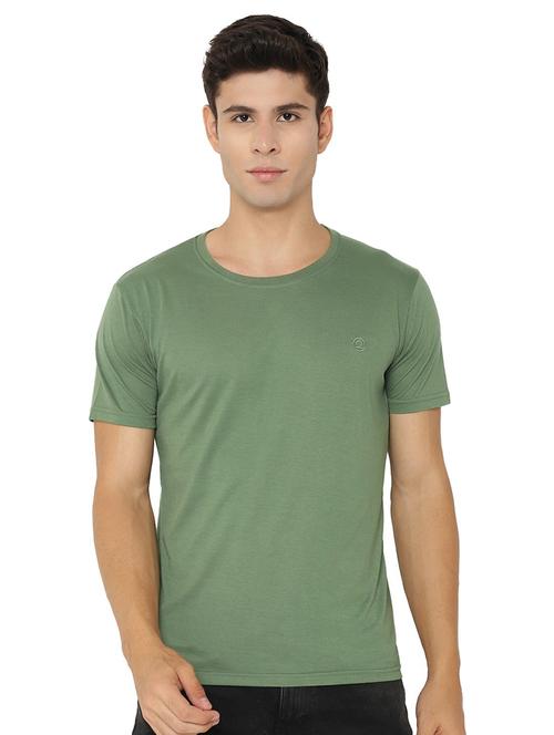round neck solid t-shirt - 19111551 - Very Small Image - 1