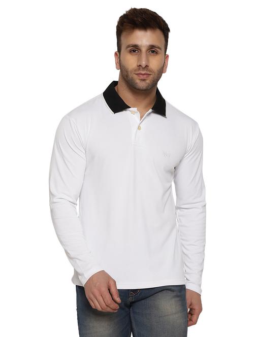 polo neck solid t-shirt - 19111629 - Very Small Image - 1