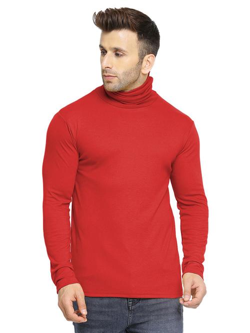 turtle neck solid t-shirt - 19111642 - Very Small Image - 1