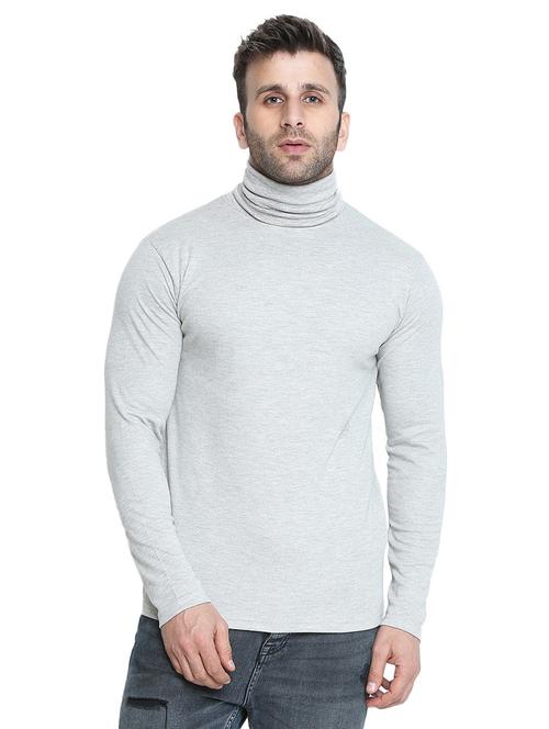 turtle neck solid t-shirt - 19111652 - Very Small Image - 1