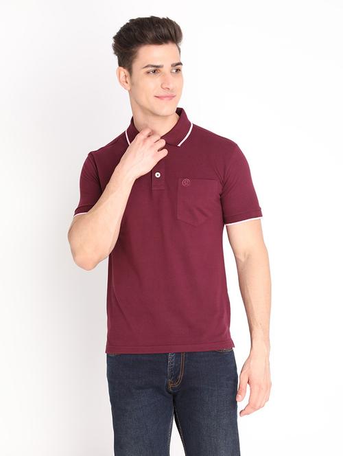 polo neck solid t-shirt - 19111745 - Very Small Image - 1
