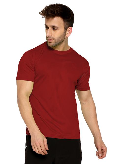 round neck solid t-shirt - 19111911 - Very Small Image - 1