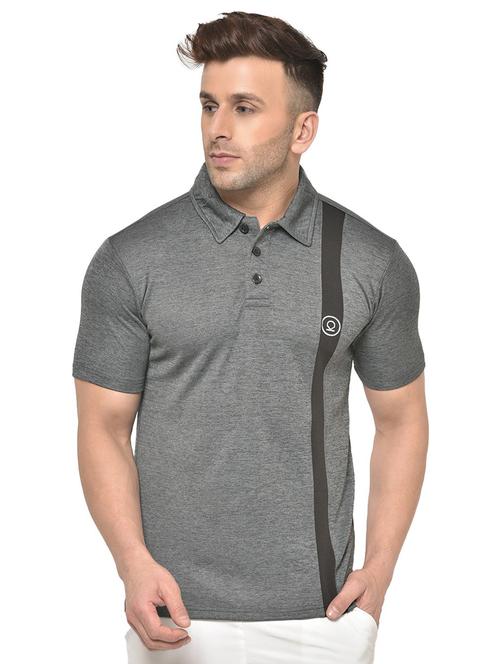 polo neck solid t-shirt - 19112034 - Very Small Image - 1