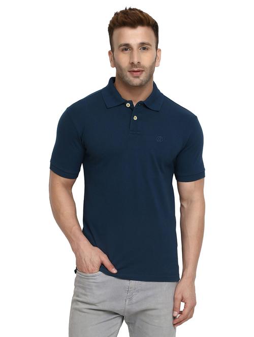 polo neck solid t-shirt - 19112128 - Very Small Image - 1