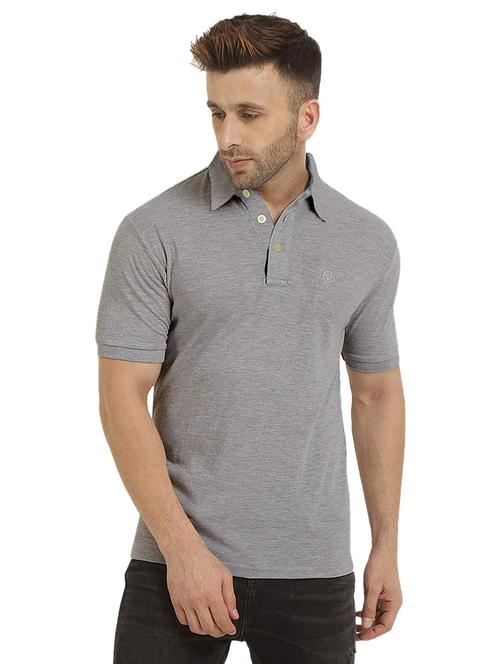 polo neck solid t-shirt - 19112161 - Very Small Image - 1